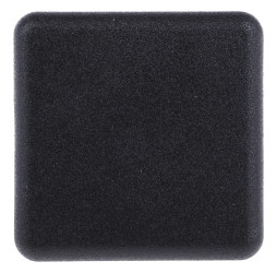 Zaślepka pasuje do rowka 6mm Czarny Zatyczka pasujący profil 30 x 30 mm