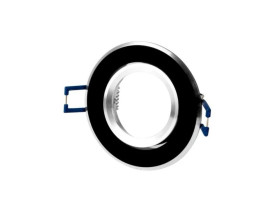 LED line Oprawa sufitowa okrągła ruchoma czarna szcz.