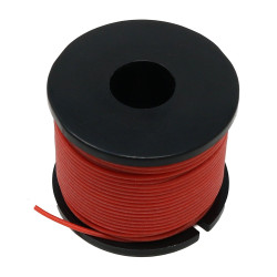 Silicone Cover Stranded-Core Wire - 50ft 30AWG Red