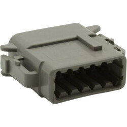 Plug housing, for rectangular miniature plug, PX0010S12AGY