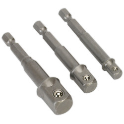 Sealey AK4929 Socket Adaptor Set 3pc Power Tool