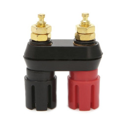 4mm Gold-Plated Dual Banana Plug Jack Socket