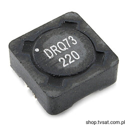 DRQ73-220R 22uH 1.6A 100kHz Ferrite Inductor SMD EATON