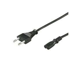 Kabel przyłączeniowy Euro 1,8 m, Czarny