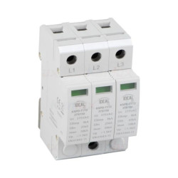 Ogranicznik przepięć B+C Typ 1+2 3P 25kA 1,5kV limp=8kA KSPD-T1T2 275/150 3P 36315