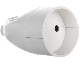 Gniazdo przenośne b/u 16A 2P 250V białe GN-161