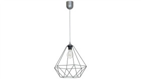 Lampa Wisząca Basket Gray 1Xe27 Mlp7216 Milagro