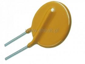 PTC 3A 60V fi-19mm; bezpiecznik polimerowy