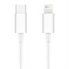 Przyłącze USB typ C wtyk - iPhone Lighting wtyk 1,0m białe