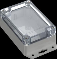 6U07110704639 Industrial housing, 105 x 70 x 40mm, IP66/IP68, light gray