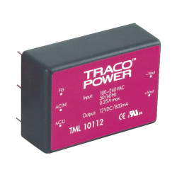 TracoPower TML 40215C Chassis Mount 40W Power Supply Module &#xB1;15V 1333mA