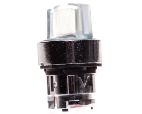 Napęd przełącznika 3 położeniowy biały z podświetleniem bez samopowrotu ZB4BK1313