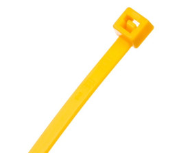 Opaska kablowa żółta 140x3,5mm 5209GE BMY1436 /100szt./