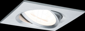 93437 Nova flush mounted fixture, GU10, 6.5 W, 2700 K, 50°, square, al