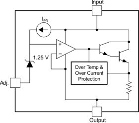 LM317 - 3/4 Pin 1.5A Adjustable Positive Voltage Regulator