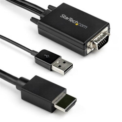 StarTech.com VGA2HDMM2M StarTech.com 2m VGA to HDMI Converter Cable with