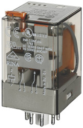 Finder 601280240040-10 Przekaźnik THT 60.12.8.024.0040, monostabilny, 1 cewka, 10 A, 1 szt.