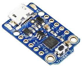 ADAFRUIT INDUSTRIES TRINKET 3.3V Mikrokontroler Mikrokontroler 1500