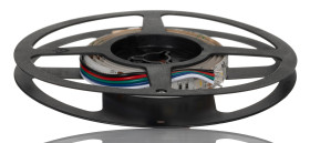 Taśma świetlna LED Niebieski, zielony, czerwony 12V dc W/m: 60 RS PRO