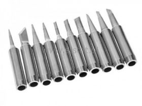 Zestaw 10 grotów do stacji lutowniczych i lutownic