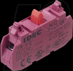 YW-E01 YW-22mm, Contact block, 1NC