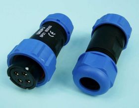 SP-2110/S4 GN. 4-PIN NA KAB. IP68 WEIPU