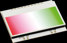 EA LED40X33-ERW LED lighting for EA DOGS164-A, 3-color, white, green, red