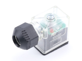 Złącze zaworowe DIN 43650 B 2P+E 24 V LED: Tak Brad from Molex