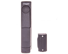 Zamek ,univers,uchwyt uchylny do półbębenka 40mm, plombowany FZ535