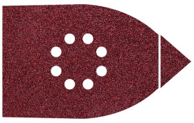 Papier szlifierski 107x142mm gr 80-120-240 perforowany na rzep /6szt/ WF1760000