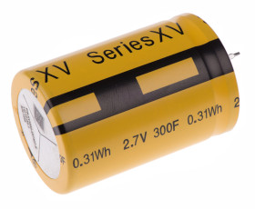 Superkondensator 300F 2.7V dc 35mm THT