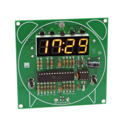 Zegar z budzikiem, AVTEDU633. Zestaw DIY do nauki lutowania