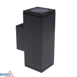 Oprawa elewacyjna VALIT 2xGU10 IP54 160X60X88 kinkiet grafit C25-EL2-K-2GU10-GR