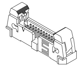 Wtyk PCB 40-pinowe raster: 1.27mm 2-rzędowe Samtec Przewlekany 1.75A