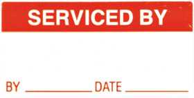 Etykieta samoprzylepna z nadrukiem 120 szt. Brady Klej