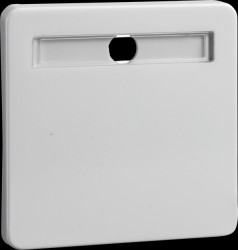 213624 Wippe mit Schriftfeld FASHION/RIVA/SCALA reinweiß