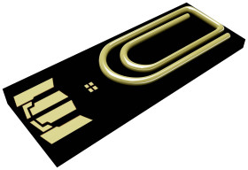 Xlyne clip/me TRUE DOCUMENT Pendrive USB Opakowanie zastępcze 8 GB czarny CA08LB002 USB 2.0