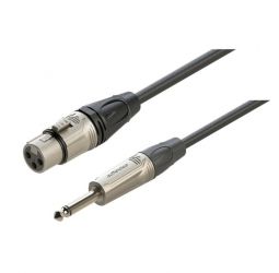 Przyłącze 3P XLR - Jack 6.3 mono: 10m ROXTONE