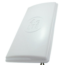 Antena GSM/LTE4G 3G DUAL Panel 2x25dbi + 2x kabel 10m FMEż