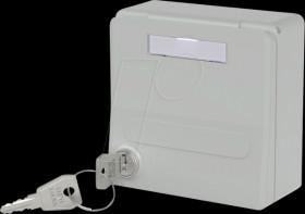 1309471003-I Module housing, flush-mounted, MC module, 2-port