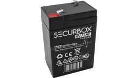 Akumulator Agm Bezobsługowy Do Systemów Alarmowych, Central Ppoż Securbox 6V 5Ah