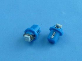 B-8.5D-B 12V BLUE LED COKÓŁ PLAST.