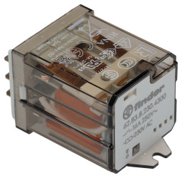 Przekaźnik mocy 230V dc 3PST Finder, montaż kołnierzowy