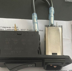 Wyłącznik termiczny 15A 2 Pole ETA 50 V DC, 240 V AC