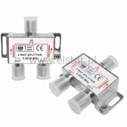 SAT 2 Way Spliter złącze HQ 5-2050MHZ ( Satelita)