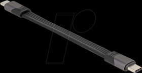 80099 USB 4.0 ribbon cable, C plug, 8K 60 Hz, 0.15 m