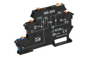 Przekaźnik; SSR (półprzewodnikowy); instalacyjny; RE-204; 5÷30V; DC; 6A; 3÷30V; DC; MOSFET; na szynę DIN35; 1 styk zwierny; Dink