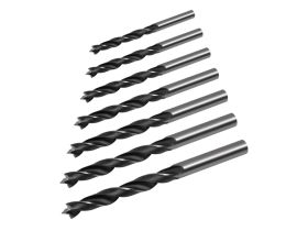 Zestaw wierteł do drewna 7 sztuk