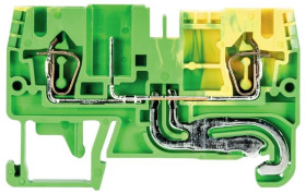 Terminal przewodzący, ochronny Wieland Electric 56.703.2455.0 terminal przepustowy, złącze wtykowe 100 szt.