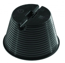 Uchwyt betonowy w tworzywie okrągły do dachów z pokryciem papy R.8073